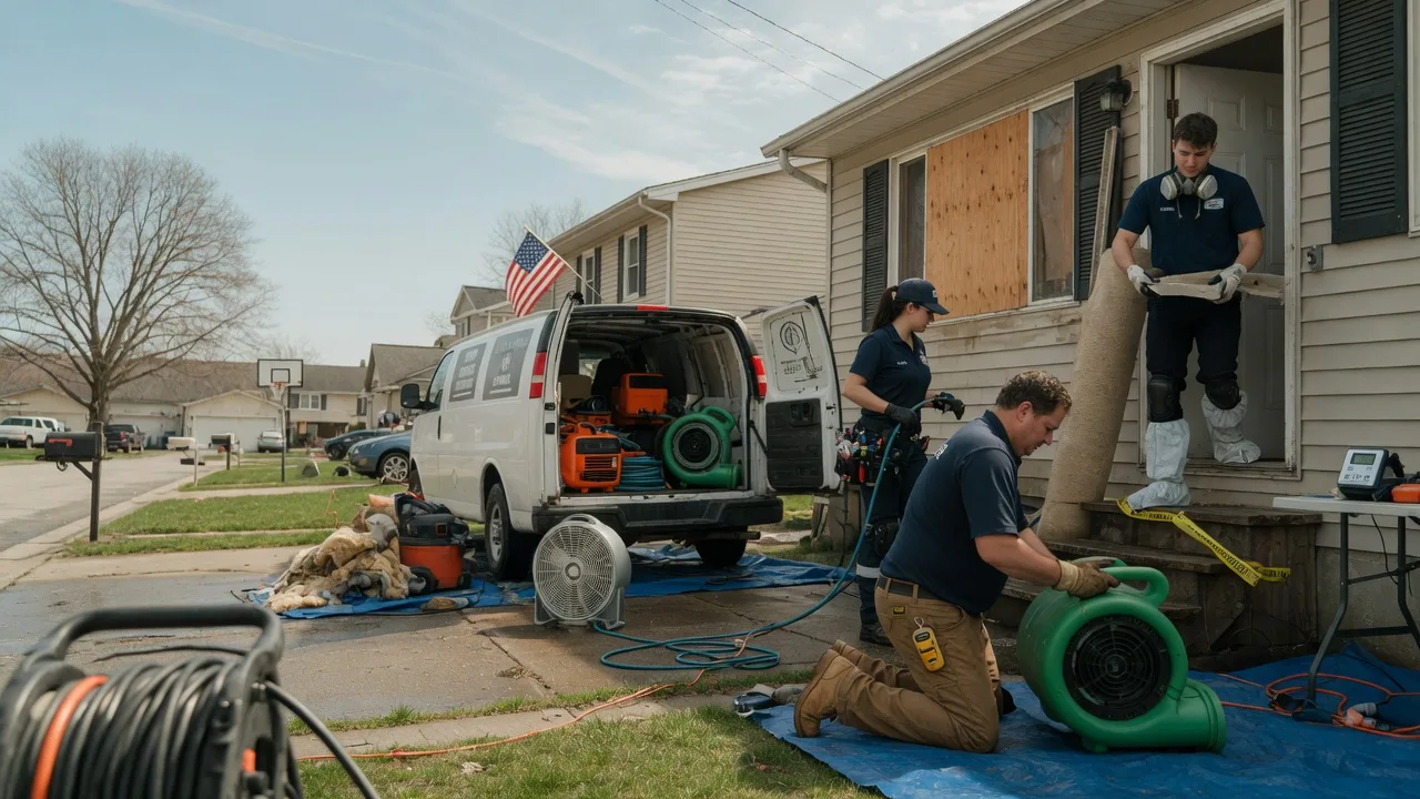Water Damage Restoration in University Park, IL near me